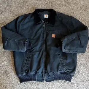 Carhartt bankston jacket midnight hotsell